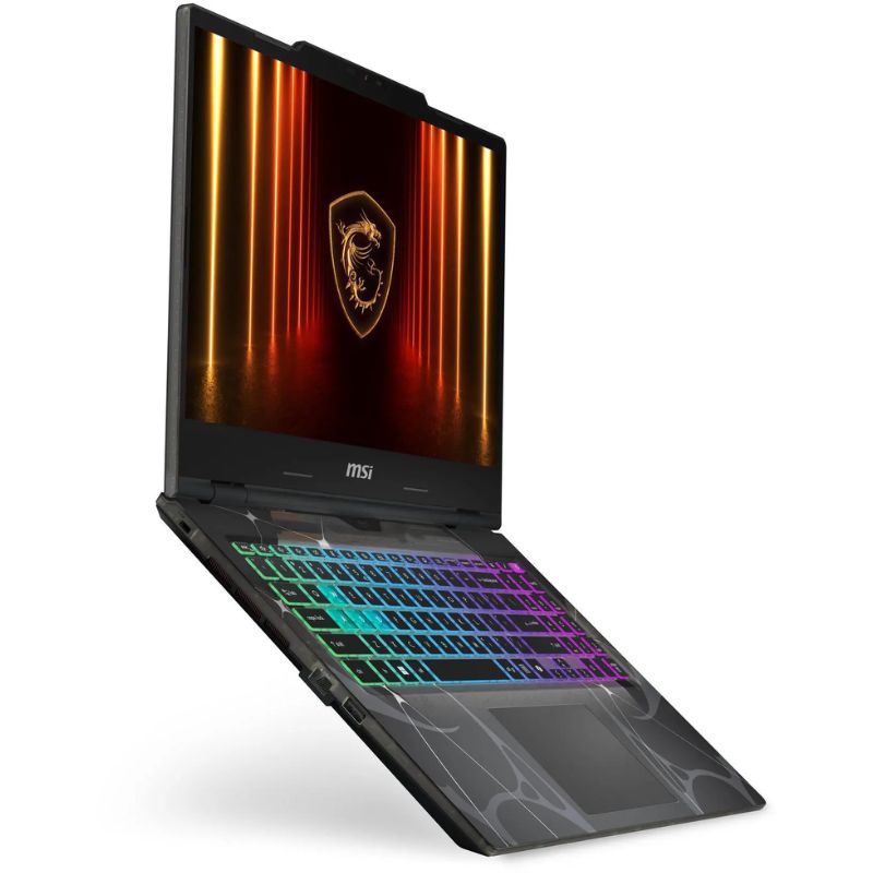 Laptop MSI Cyborg A15 15.6" AMD Ryzen 7 260 16GB RAM 512GB SSD NVIDIA GeForce RTX 5050 8GB W11 Home Negro Teclado Inglés