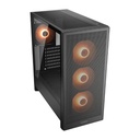 Case Gaming Cougar MX230 RGB Media Torre ATX Negro (Sin Fuente)