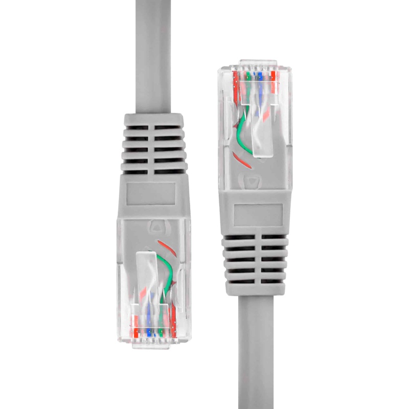 Cable de Red Unno Tekno CB4303GY con Puertos RJ45 CAT6 1 Metros