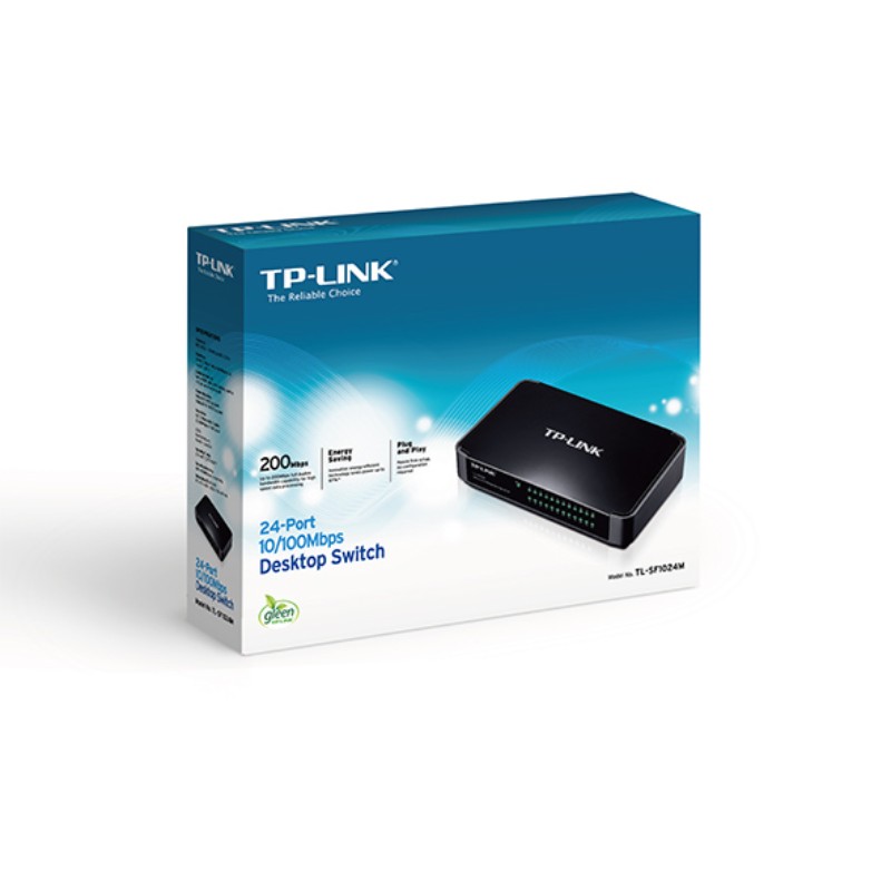 Switch TP-Link TL-SF1024M 24 Puertos 10/100Mbps Escritorio