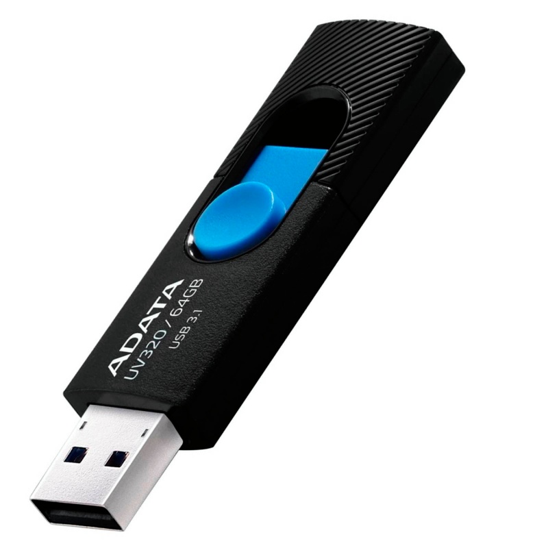 Memoria USB ADATA 64GB UV320 3.1 Negro