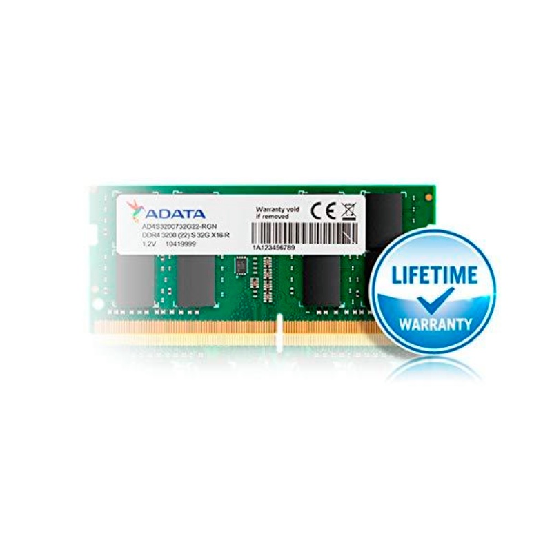 Memoria RAM DDR4 SODIMM 16GB ADATA Premier 3200MHz CL22
