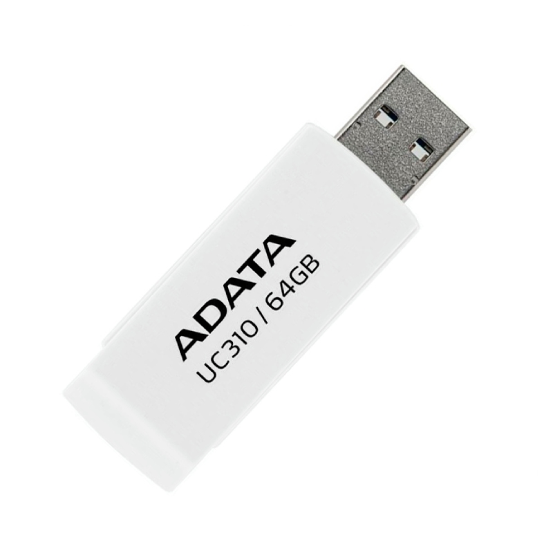 Memoria USB ADATA 64GB UC310 3.2 Blanco