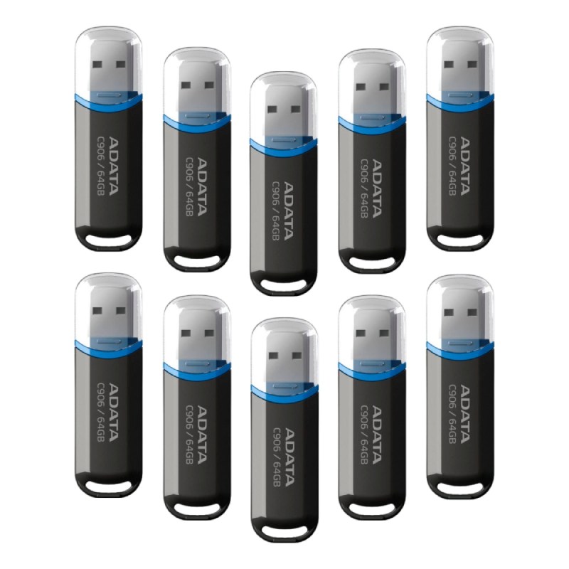 Memoria USB ADATA 64 GB AC906 2.0 Negro