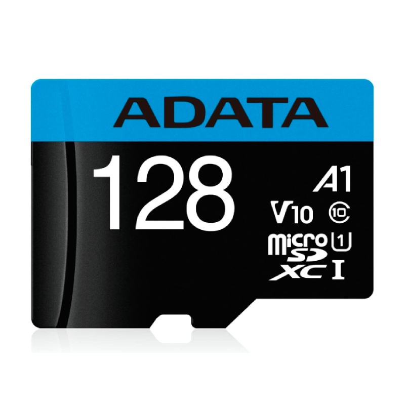 Memoria Micro SD Adata Premier 128 GB UHS-I Class 10 V10 A1 con adaptador SD