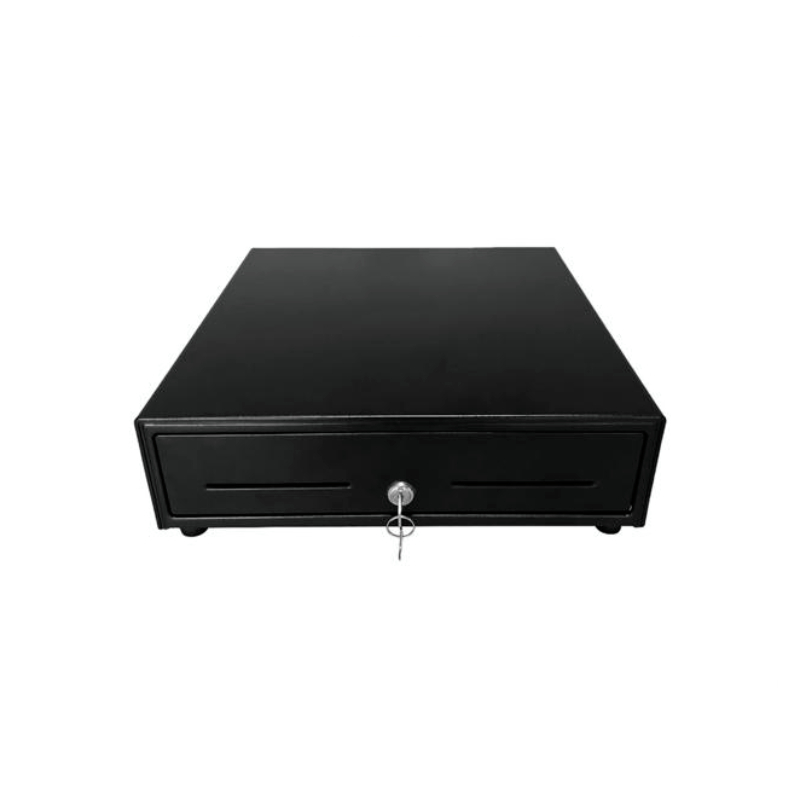 Cash Drawer AON CDK-34 para Billetes y Monedas Negro