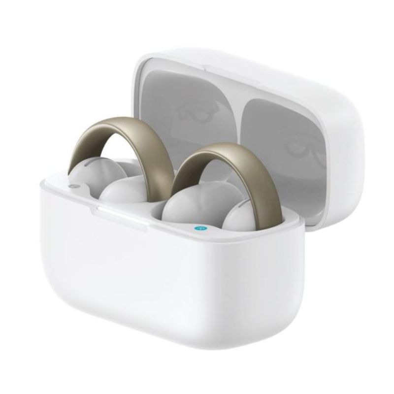 Audífonos tipo Open-Ear Soundcore AeroClip Bluetooth con Micrófono Blanco
