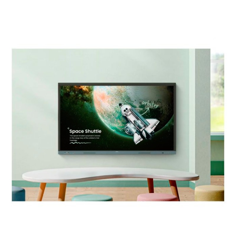 Pantalla Interactiva Táctil 75" BenQ RE7504 4K UHD IPS USB-C