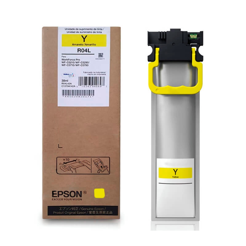 Bolsa de Tinta Epson WorkForce WF C5210/90, C5710/90 Negro 64 ml