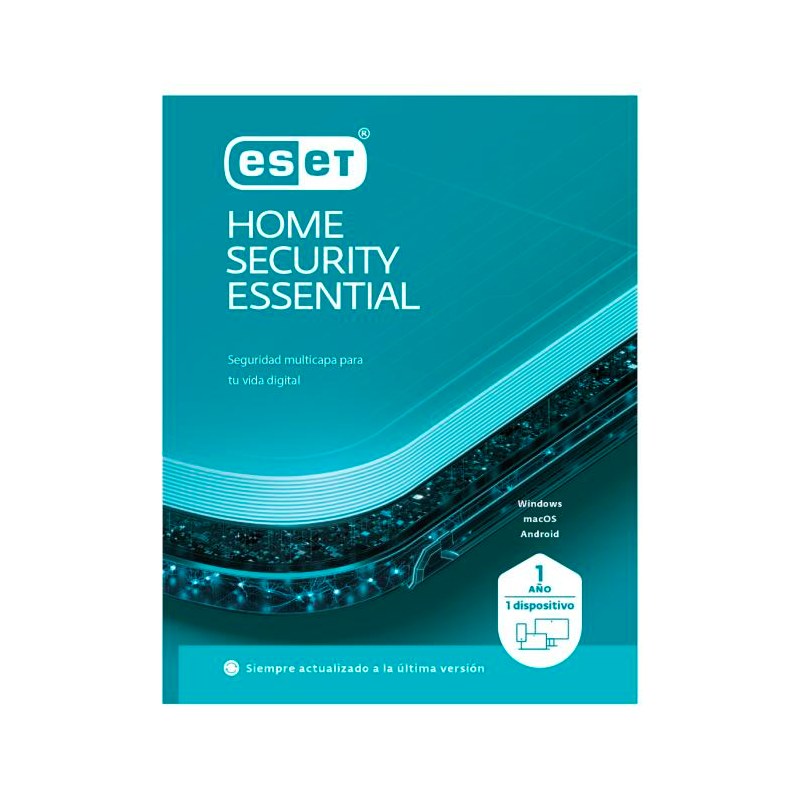 Licencia ESET Home Security Essential 1 Dispositivo 1 Año Maestro Estudiante ESD ***FISICA***