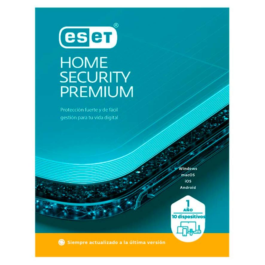 Licencia ESET Home Security Premium 3 Dispositivos 1 Año ESD ***FISICA***