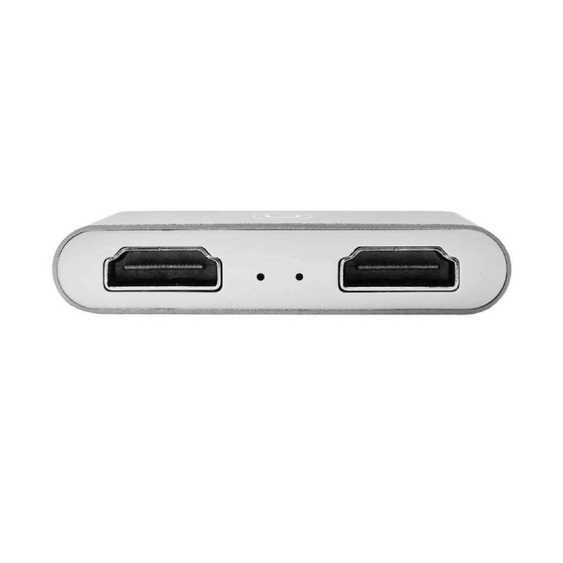 Adaptador Unno Tekno USB-C a HDMI 4k AD3001SV Macho-Hembra Plateado