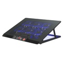 Base de enfriamiento Xtech XTA-161 para laptop hasta 17" con 6 ventiladores y LED azul