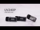 Memoria USB ADATA 64 GB AUV240 2.0 Negro