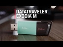 Memoria USB Kingston 64GB DataTraveler Exodia M 3.2 Azul