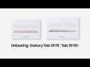 Tablet Samsung Galaxy Tab S9 FE+ 12.4" 12GB RAM 256GB Wi‑Fi Gris