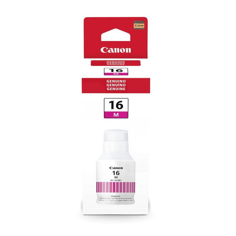 Botella de Tinta Canon GI-16B Magenta 135ml