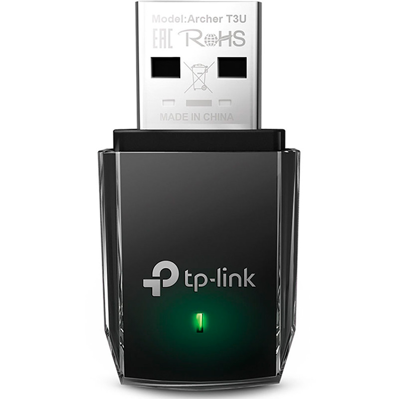 Adaptador de Red USB a Wi-Fi TP-Link Archer T4U AC1300 MU-MIMO 867Mbps