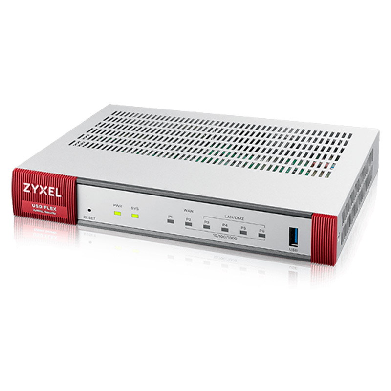 Firewall UTM Zyxel USG FLEX 100 con Licencia para 1 Año