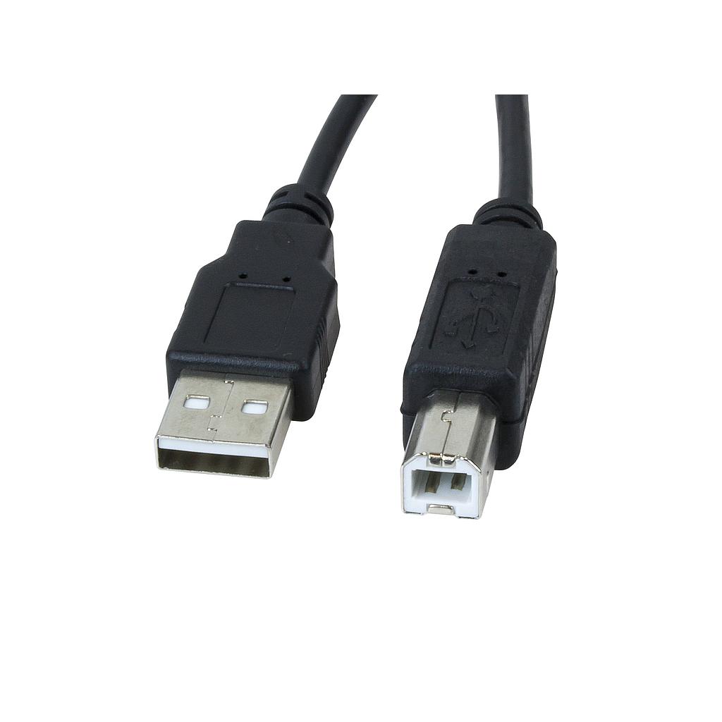 Cable USB para Impresora Xtech 3 Metros Negro