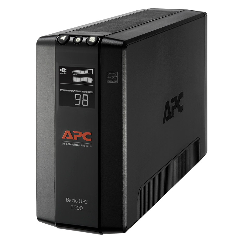 UPS 1000VA APC Back-UPS Pro BX1000M AVR LCD 120V