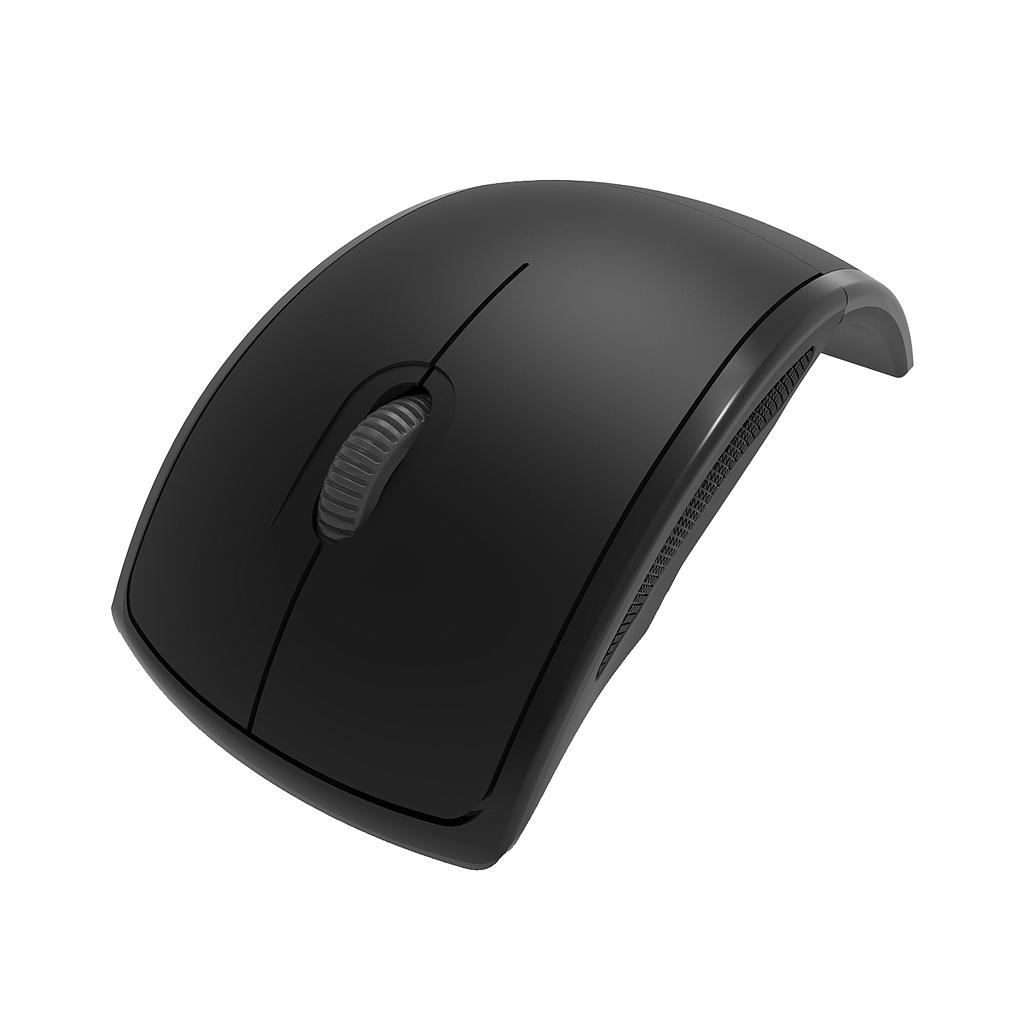Mouse Inalámbrico Klip Xtreme Lightflex Óptico 1000DPI Negro