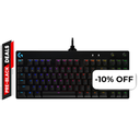 Teclado Gaming Mecánico Alámbrico Logitech G PRO RGB Negro Inglés