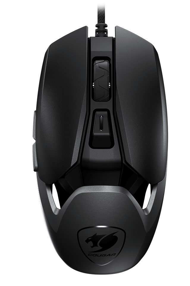 Mouse Gaming Alámbrico Óptico Cougar AirBlader 16000DPI 6 Botones Negro