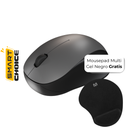 Mouse Inalámbrico Bluetooth Klip Xtreme Furtive Óptico 1600DPI Gris