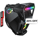 Case Gaming Cougar Cratus RGB Vidrio Templado Media Torre ATX Negro (Sin fuente)