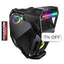 Case Gaming Cougar Cratus RGB Vidrio Templado Media Torre ATX Negro (Sin fuente)