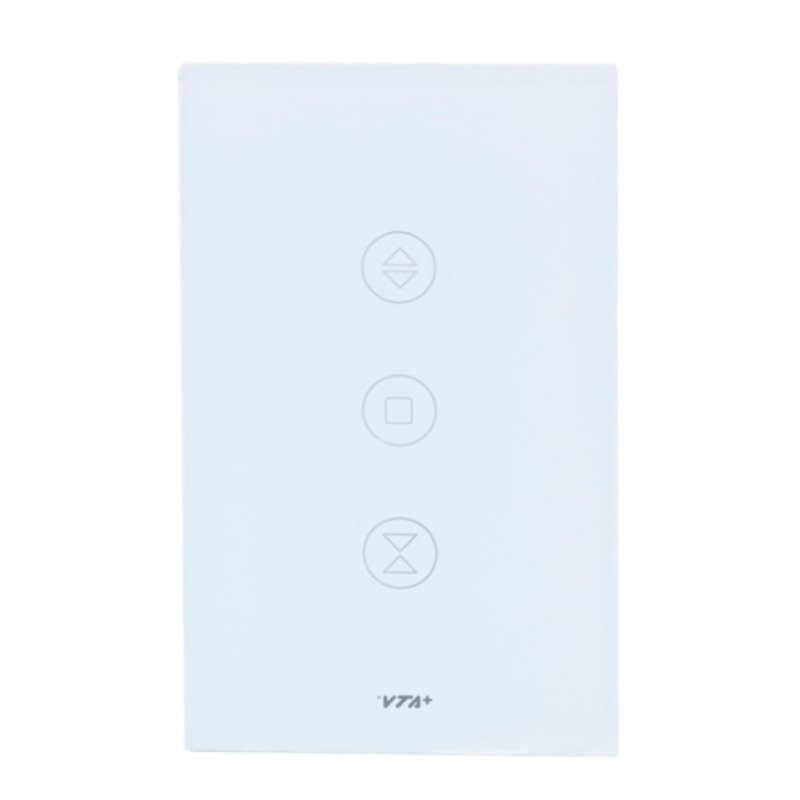 Interruptor Inteligente para Cortinas VTA Connect IOT Touch Smart Home Wi-Fi