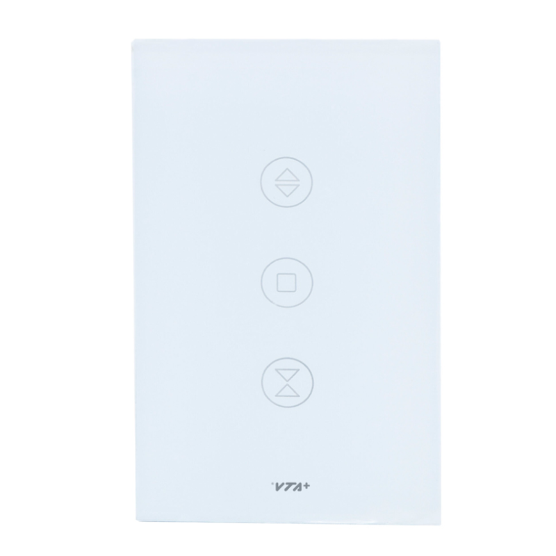 Interruptor Inteligente para Cortinas VTA Connect IOT Touch Smart Home Wi-Fi