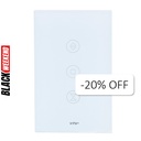 Interruptor Inteligente para Cortinas VTA Connect IOT Touch Smart Home Wi-Fi