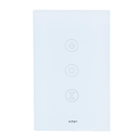 Interruptor Inteligente para Cortinas VTA Connect IOT Touch Smart Home Wi-Fi