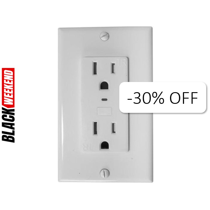 Tomacorriente de Pared Inteligente VTA+ 2 tomas Smart Home Wi-Fi