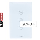 Interruptor Inteligente Sencillo VTA Touch IoT Dimerizable Smart Home Wi-Fi