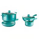 Batería de Cocina Picca Verona 7 Piezas Turquesa