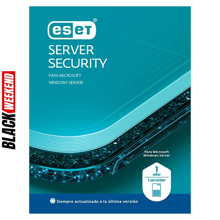 Licencia ESET Server Security 1 Servidor 1 Año ***FISICA***