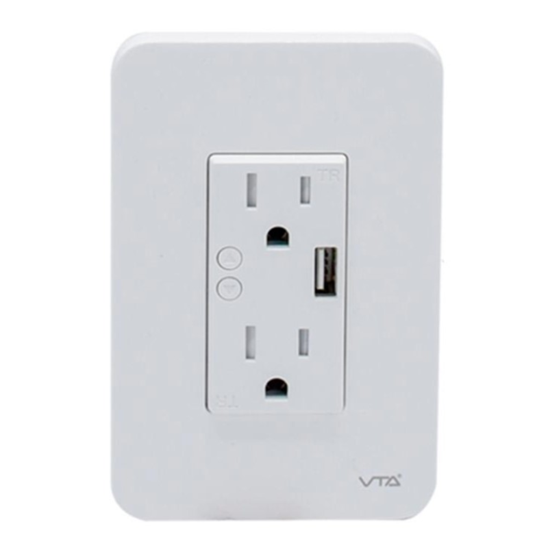 Tomacorriente de Pared Inteligente VTA+ Link IOT Smart Home Wi-Fi
