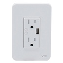 Tomacorriente de Pared Inteligente VTA+ Link IOT Smart Home Wi-Fi