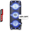 Bocina Bluetooth Dolphin SP-310RBT Triple 10" 100W Negro