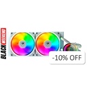 Enfriador Líquido 240mm Cougar Poseidon Elite ARGB Blanco