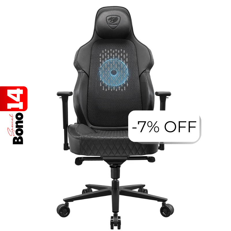 Silla Gaming Cougar NxSys Aero Negro