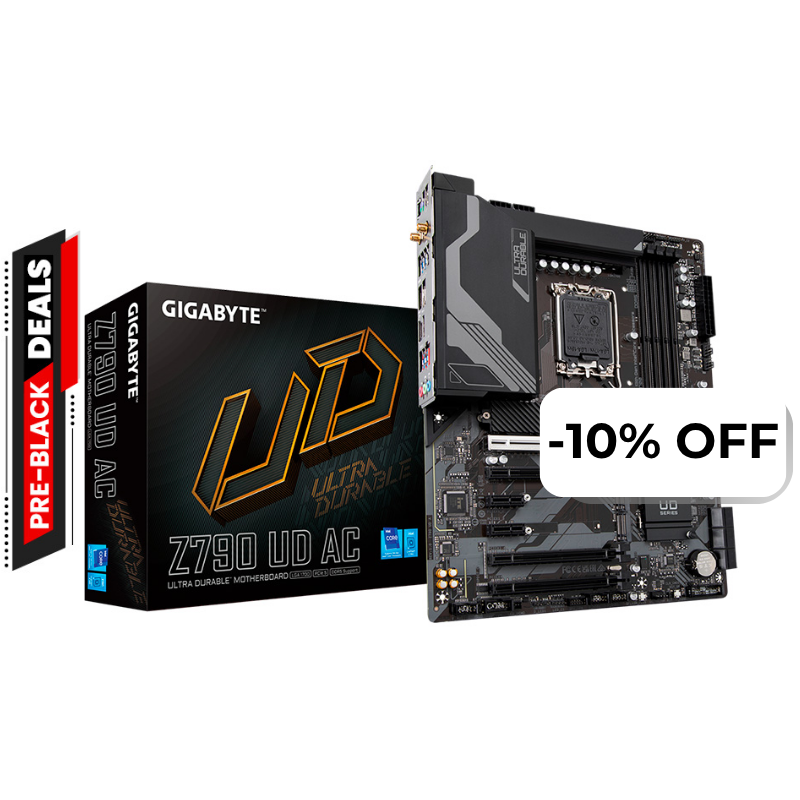Motherboard Gigabyte Z790 UD AC LGA1700 12th, 13th & 14th Gen 4xDDR5 ATX