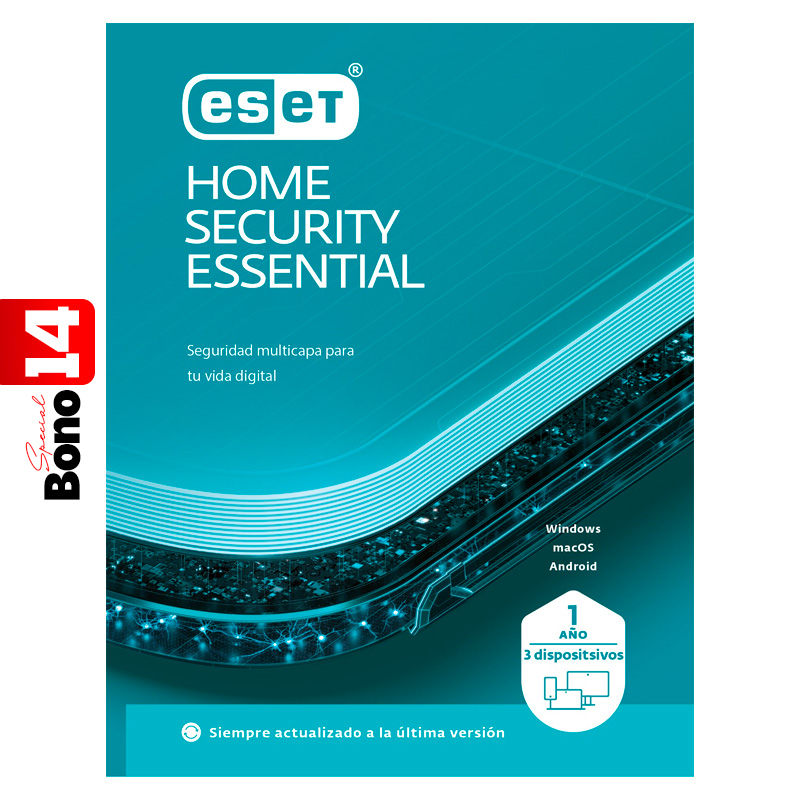 Licencia ESET Home Security Essential 3 dispositivos 1 Año ESD ***DIGITAL***