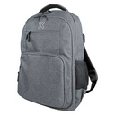 Mochila 15.6" Klip Xtreme Stendal con Puerto de Carga USB Gris