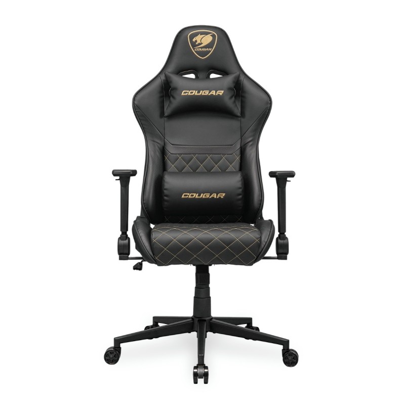 Silla Gaming Cougar Armor One V2 Negro Dorado