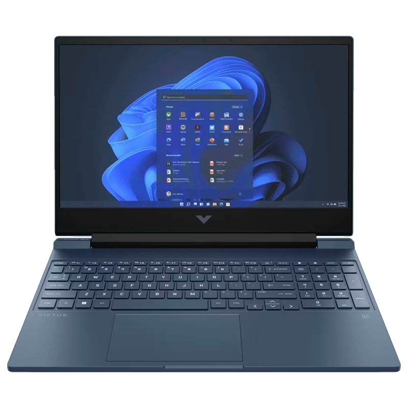 Laptop HP Victus 15-fa1097la 15.6" i7-13620H 16GB RAM 1TB SSD RTX 4050 6GB Azul Oscuro W11 Home Teclado Español