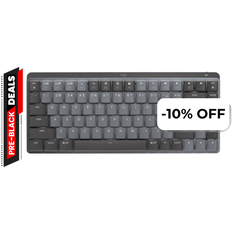 Teclado Inalámbrico Logitech MX Mechanical Mini Negro Español